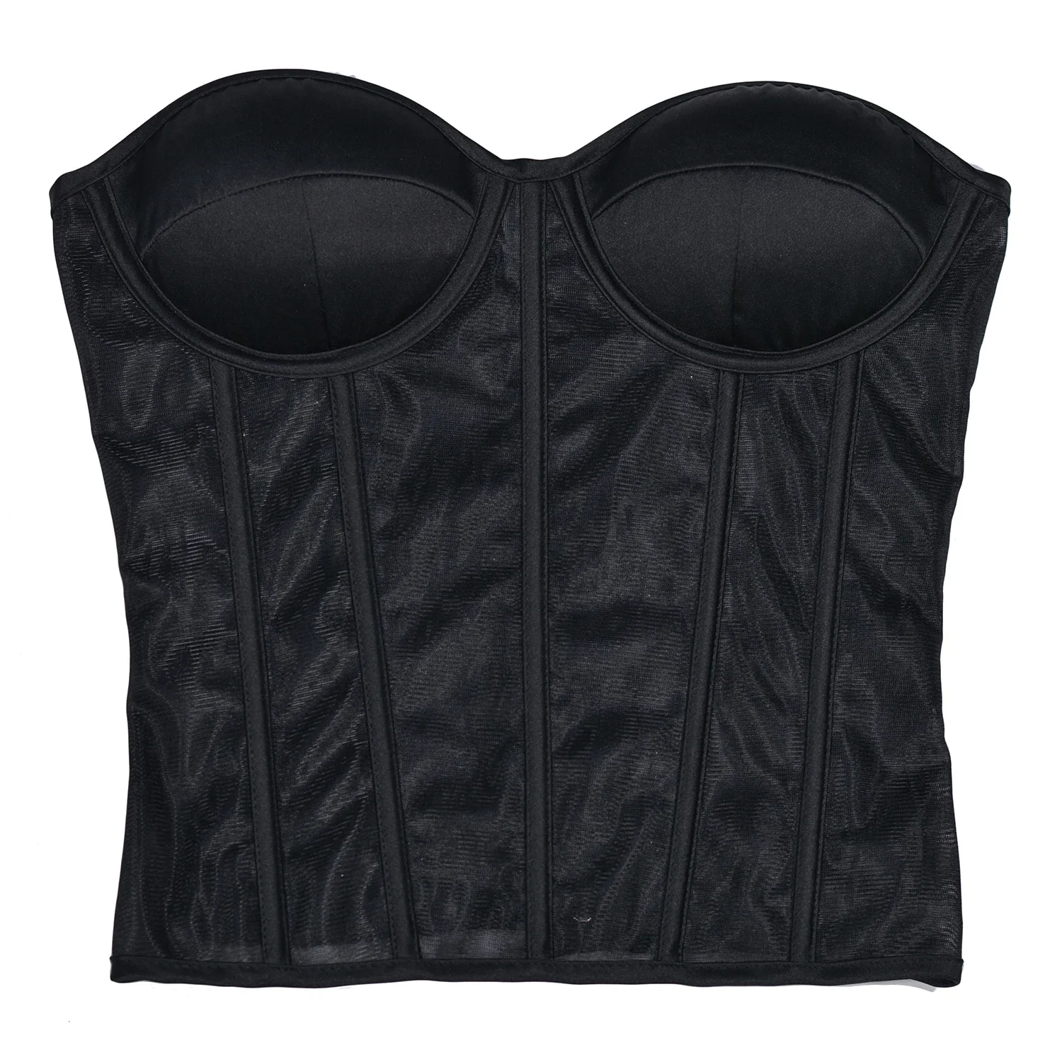 Abdominal Corset Double Layer  - đánh giá và giá Sheer Mesh Bra