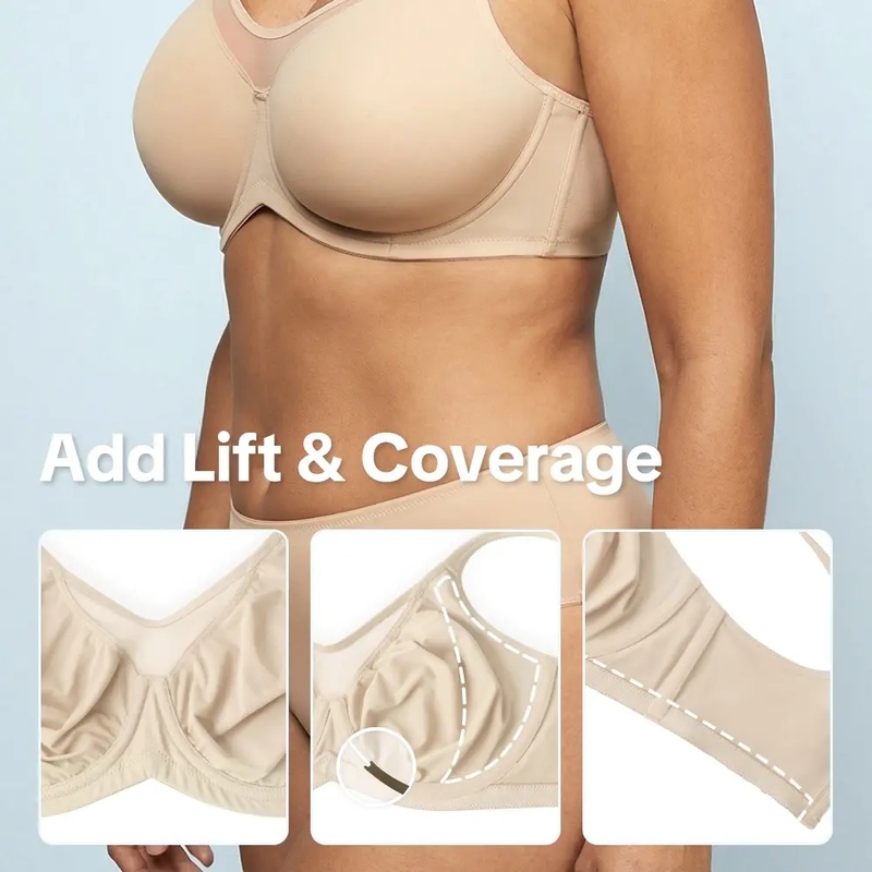 HSIA CardiComfort Cooling Mini - đánh giá và giá T Shirt Bra Seamless