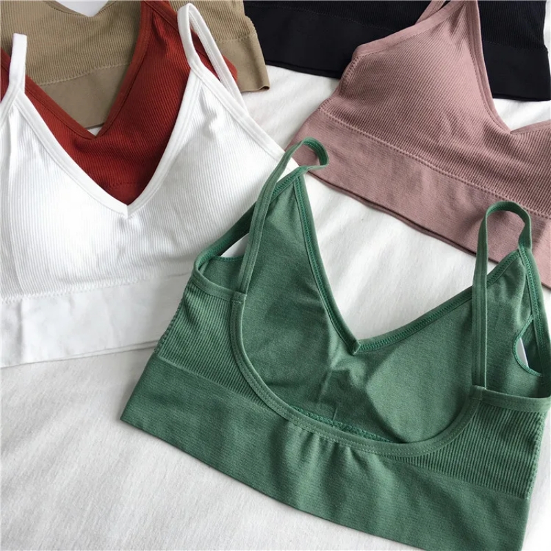 Sexy Crop Tops Áo Ngực Ống Top - đánh giá và giá T Shirt Bra Seamless